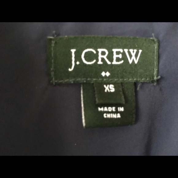 J. CREW Excursion Navy Blue Down Vest Puffer - Picture 4 of 6